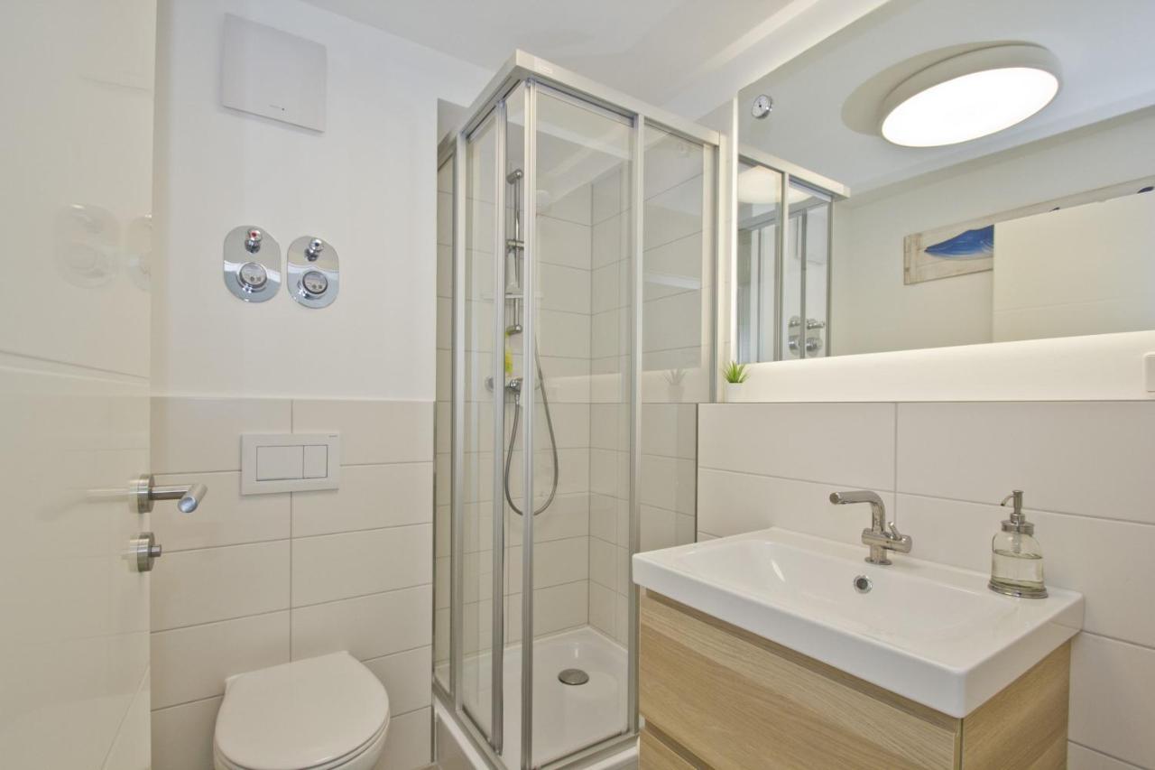 Ferienwohnung Mit Balkon Und Meerblick - Ferienresidenz Zwei Bodden Fewo 1-4 Lietzow Luaran gambar