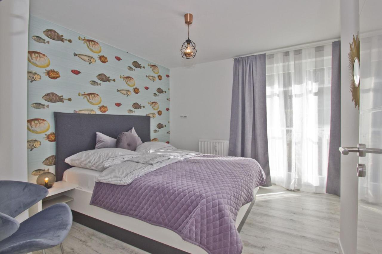 Ferienwohnung Mit Balkon Und Meerblick - Ferienresidenz Zwei Bodden Fewo 1-4 Lietzow Luaran gambar
